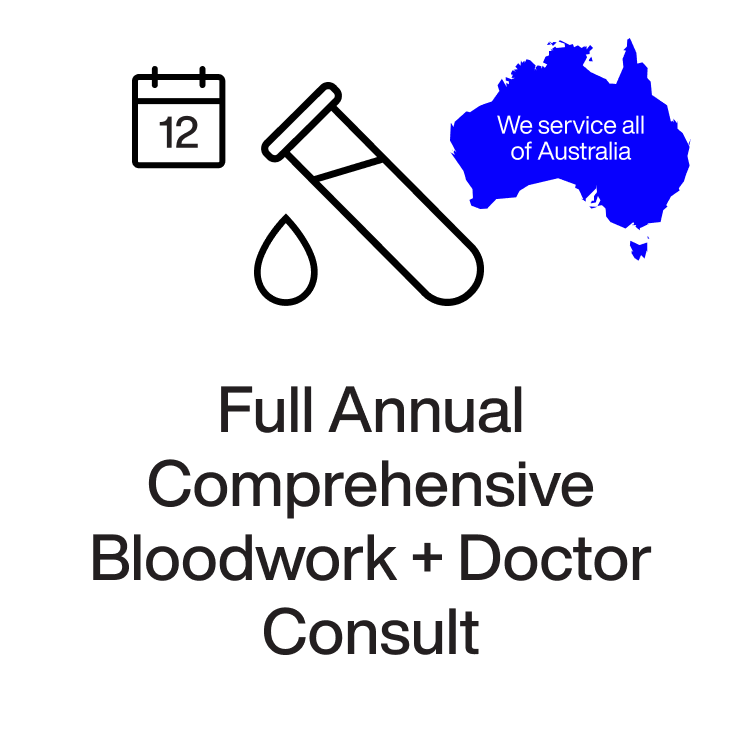 Full Annual Comprehensive Bloodwork + Functional Medicine Consult